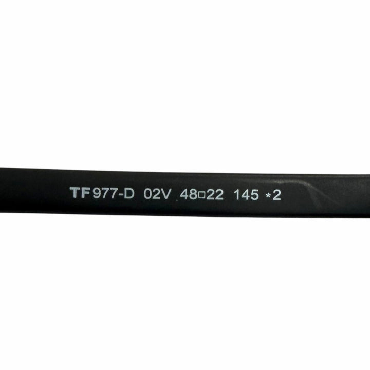 極美品□TOM FORD トムフォード TF977-D アセテート 日本企画限定モデル サングラス マットブラック ピンクゴールド 48□22-145 伊製