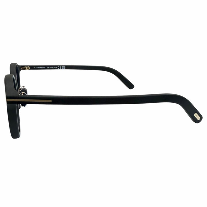 極美品□TOM FORD トムフォード TF977-D アセテート 日本企画限定モデル サングラス マットブラック ピンクゴールド 48□22-145 伊製