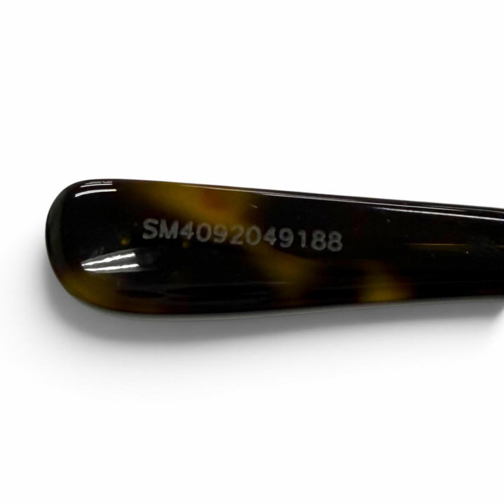 極美品▼TOM FORD トムフォード TF1205 マーブル柄 アイウェア サングラス クリアブラウン ゴールド 55□17 145 デモレンズ イタリア製