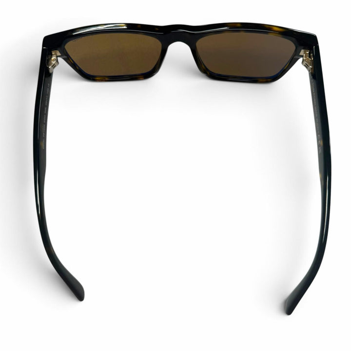 極美品▼TOM FORD トムフォード TF1205 マーブル柄 アイウェア サングラス クリアブラウン ゴールド 55□17 145 デモレンズ イタリア製
