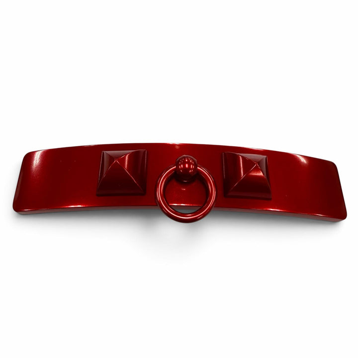 未使用品☆HERMES エルメス バレッタ クルー メドール PM メタル ルージュ ドゥ クール 現行品 定価111100円 箱・保存袋付き