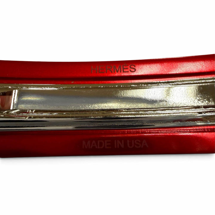 未使用品☆HERMES エルメス バレッタ クルー メドール PM メタル ルージュ ドゥ クール 現行品 定価111100円 箱・保存袋付き