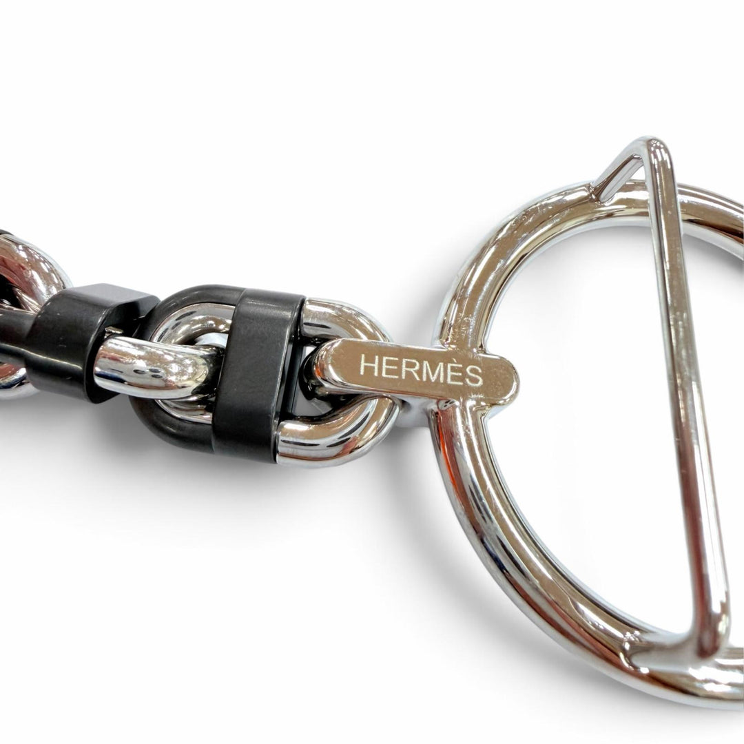 極美品☆HERMES エルメス ベルトバックル セーラー&amp;レザーベルト キット 32 ヴォーオデッセイ マカサール/ヴェール・アマンド 85 K刻印