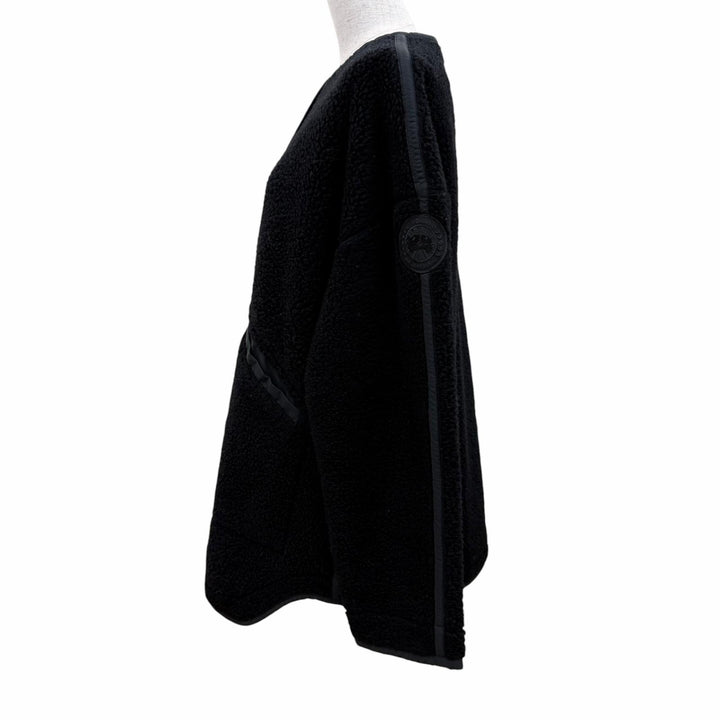 美品☆CANADA GOOSE カナダグース 7225W ウール シムコー フリースジャケット ボア ジャケット ブラック M 正規品 レディース