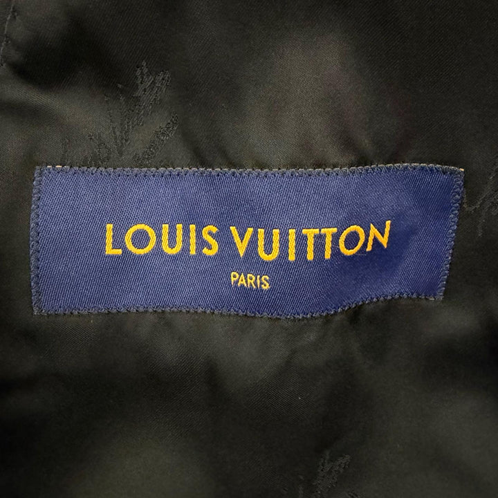 極美品□LOUIS VUITTON ルイヴィトン 22SS ステープルズエディション モノグラムエンボス テーラードジャケット 正規品 50 イタリア製