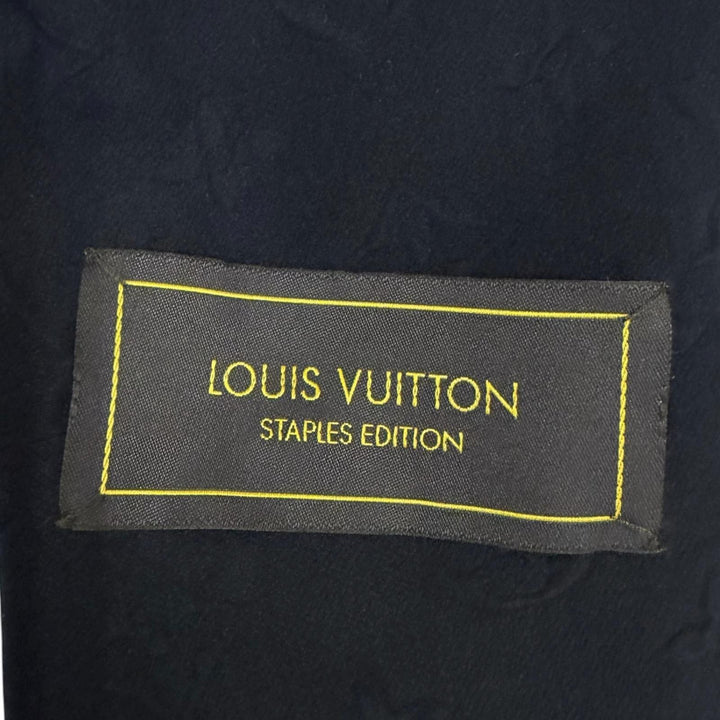 極美品□LOUIS VUITTON ルイヴィトン 22SS ステープルズエディション モノグラムエンボス テーラードジャケット 正規品 50 イタリア製