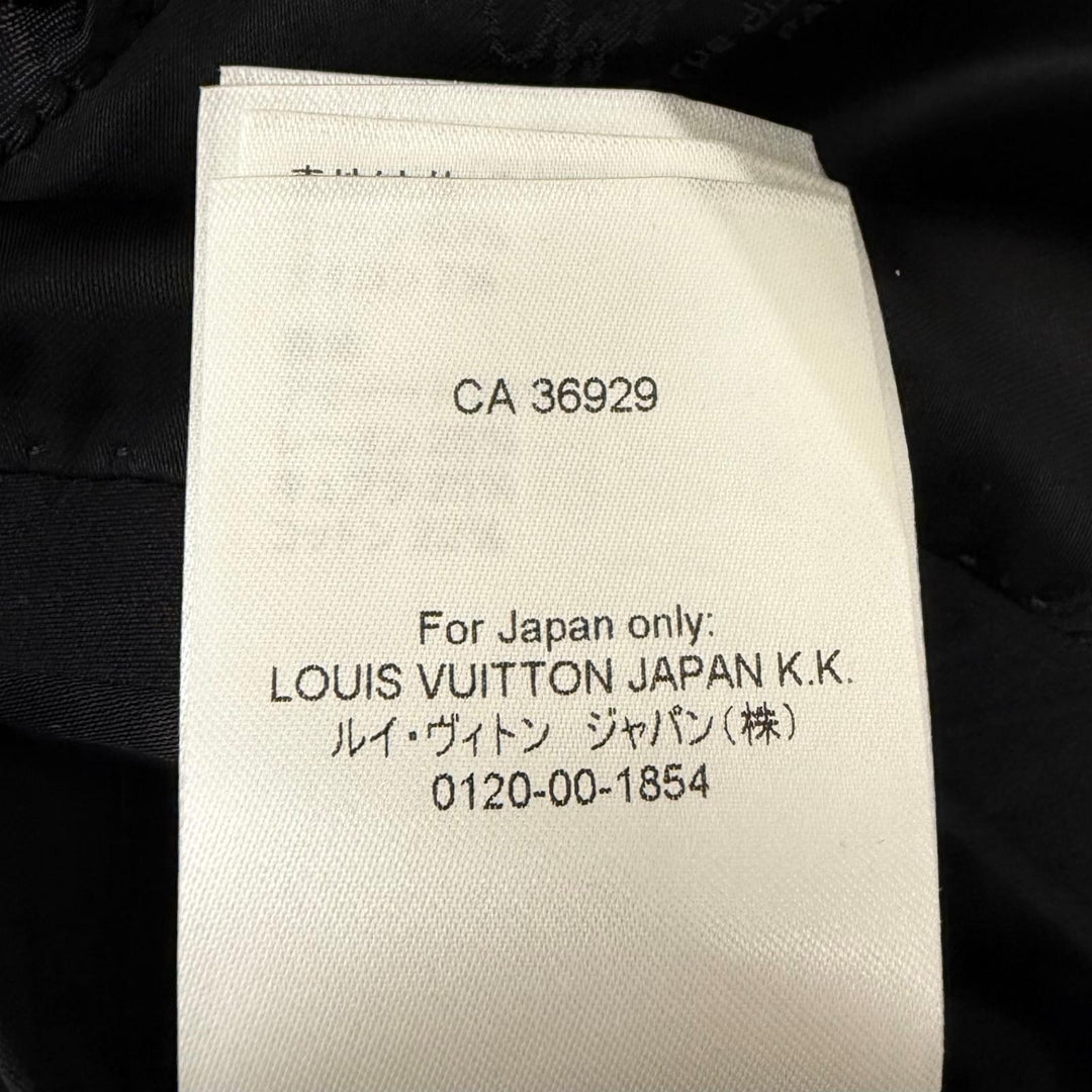 極美品□LOUIS VUITTON ルイヴィトン 22SS ステープルズエディション モノグラムエンボス テーラードジャケット 正規品 50 イタリア製