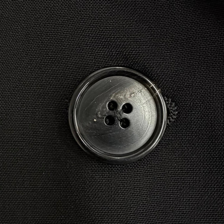未使用品★THE ROW ザロウ 8885-W3893 ALOHA JACKET 裏地シルク100％ シングル ジャケット ブラック 0 イタリア製 正規品 レディース