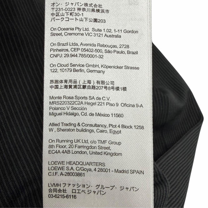 未使用品▼LOEWE On ロエベ オン H929Y23X06 Toffee トフィー ロングスリーブ クルーネック テクニカルジャージ 長袖Ｔシャツ L 正規品