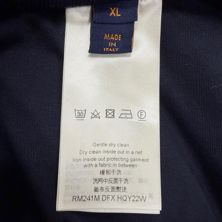 未使用品▼LOUIS VUITTON ルイヴィトン 24SS 迷彩 カモフラ柄 LVロゴ ボア イージーパンツ マルチカラー XL イタリア製 正規品 メンズ