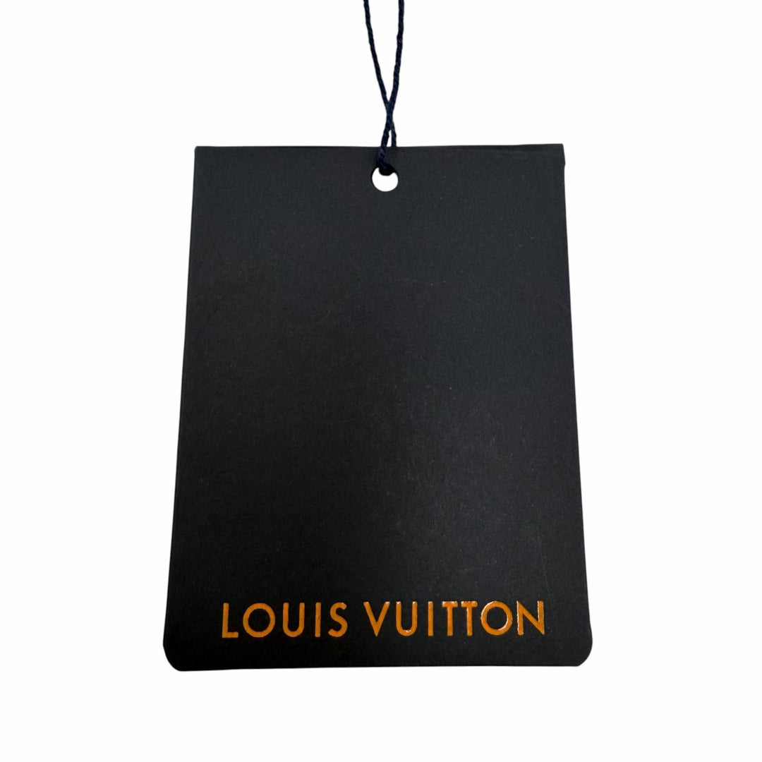 未使用品☆LOUIS VUITTON ルイヴィトン 24AW コットン100％ タートルネック ノースリーブ ワンピース ネイビー XS イタリア製 正規品