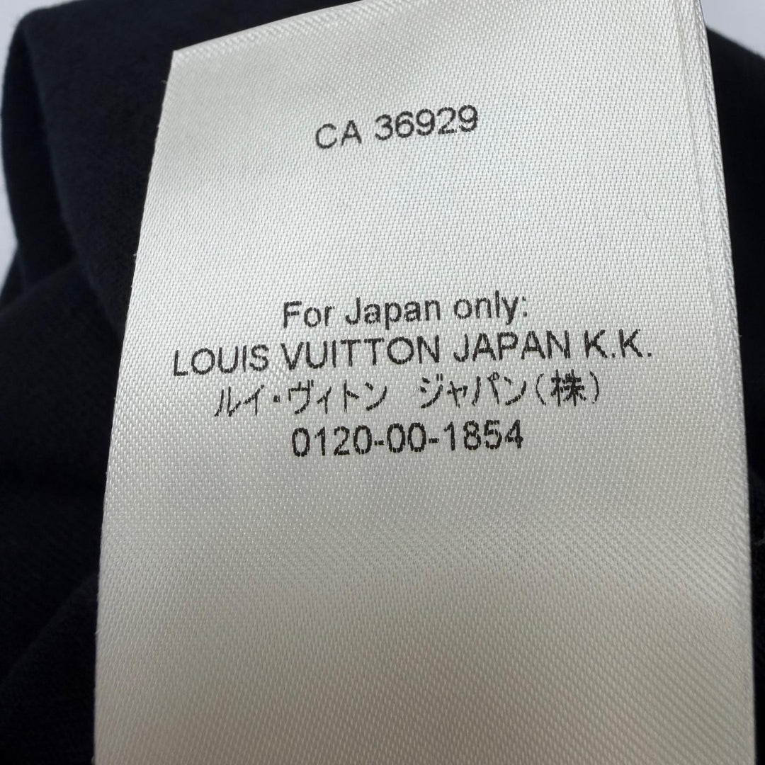 未使用品☆LOUIS VUITTON ルイヴィトン 24AW コットン100％ タートルネック ノースリーブ ワンピース ネイビー XS イタリア製 正規品