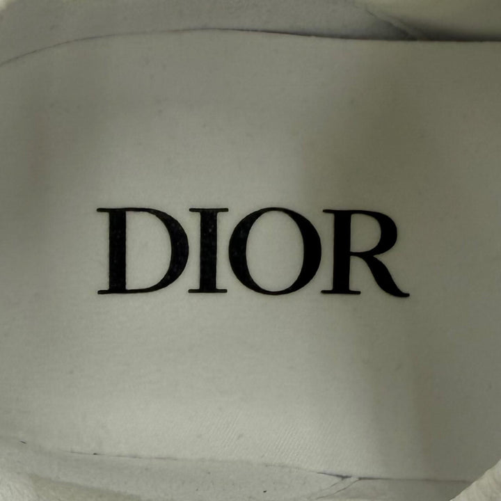 未使用品▼DIOR ディオール オム LS B30 テクニカルメッシュ レザー カウントダウン スニーカー ホワイト 42.5 イタリア製 メンズ