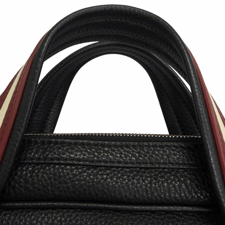 極美品□BALLY バリー レザー トレインスポッティング 2WAY ショルダーバッグ ブリーフケース ビジネスバッグ ブラック メンズ