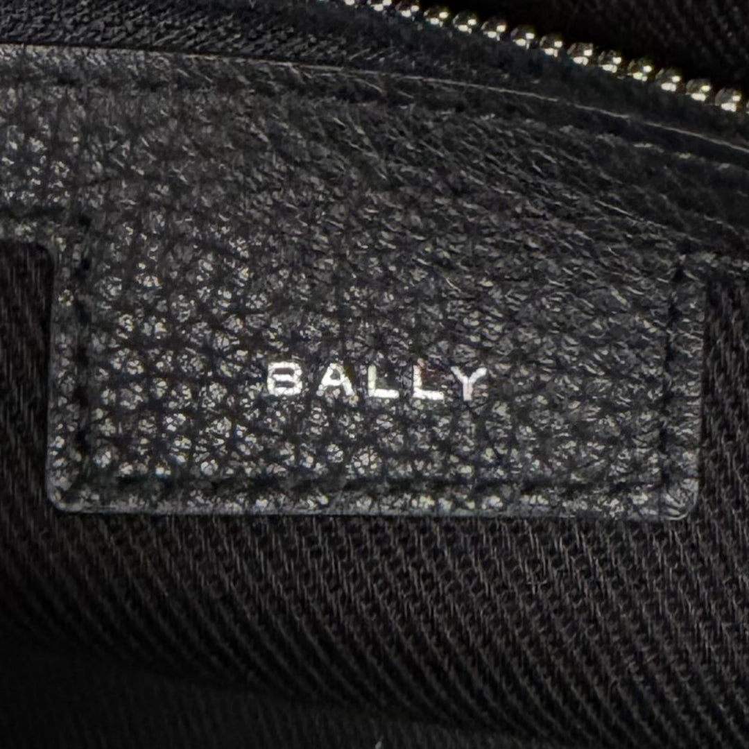 極美品□BALLY バリー レザー トレインスポッティング 2WAY ショルダーバッグ ブリーフケース ビジネスバッグ ブラック メンズ