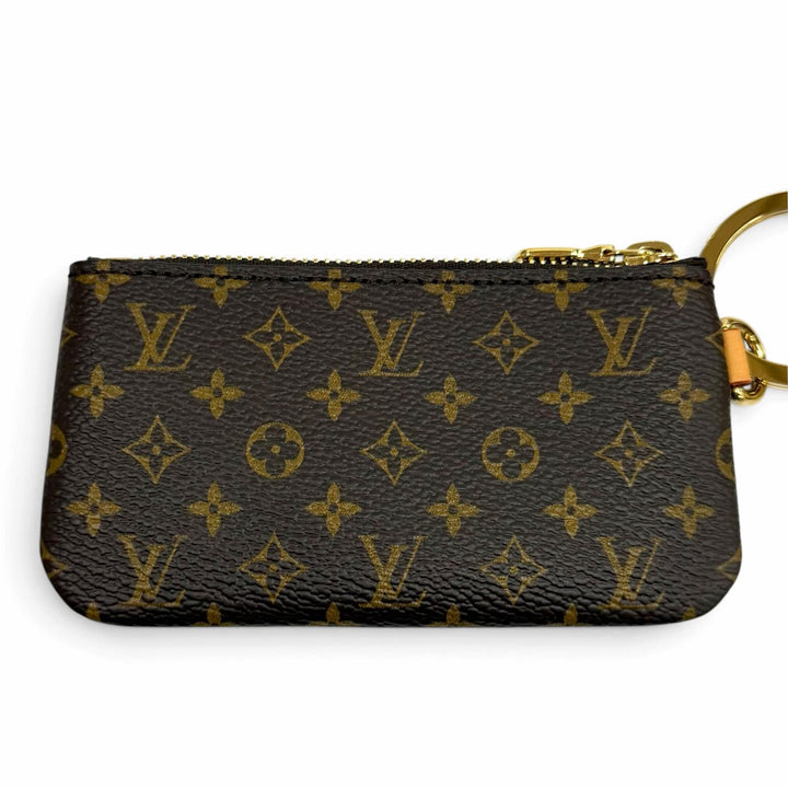 極美品★LOUIS VUITTON ルイヴィトン M26898 フォン ホルダー モノグラムキャンバス LVロゴ金具 ファスナーポーチ付 箱・保存袋付