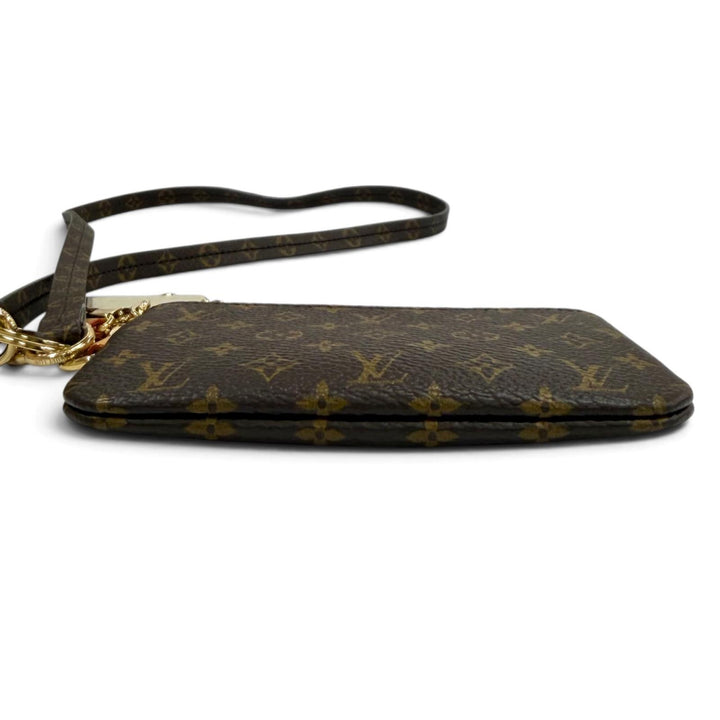 極美品★LOUIS VUITTON ルイヴィトン M26898 フォン ホルダー モノグラムキャンバス LVロゴ金具 ファスナーポーチ付 箱・保存袋付