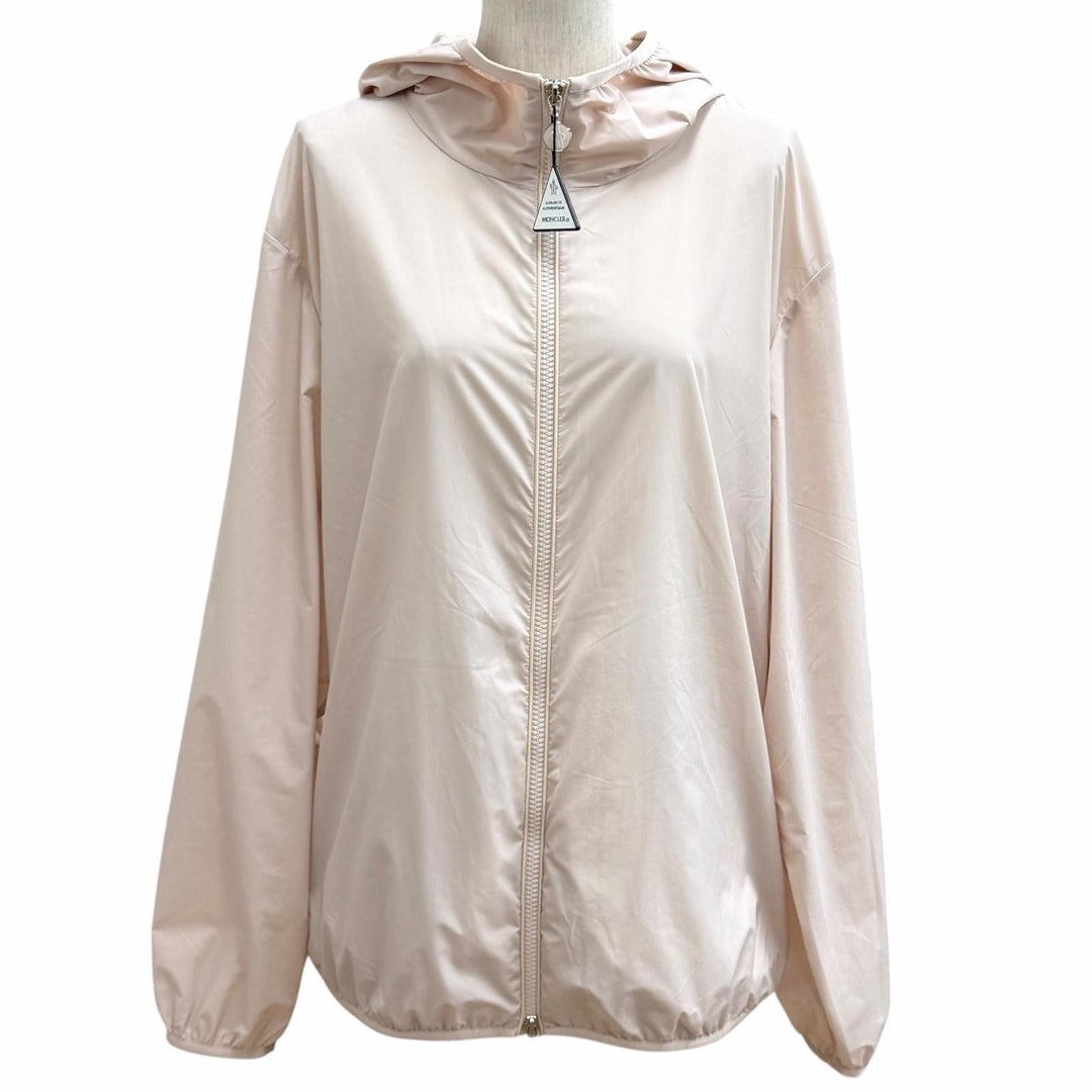 未使用品★MONCLER モンクレール 2023年製 FEGEO フード・ロゴワッペン付 ZIP UP ウインドブレーカー ナイロンジャケット 3 正規品