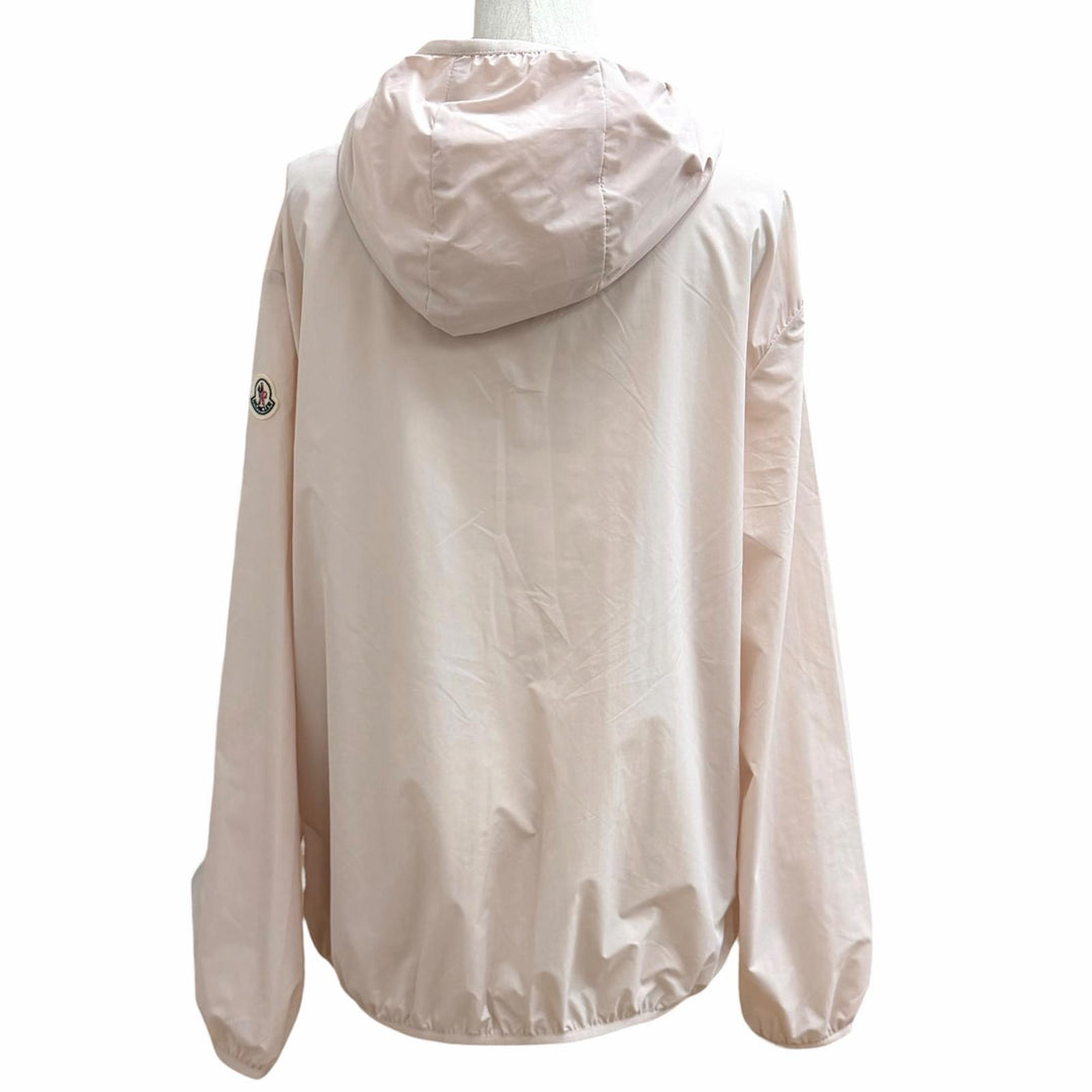 未使用品★MONCLER モンクレール 2023年製 FEGEO フード・ロゴワッペン付 ZIP UP ウインドブレーカー ナイロンジャケット 3 正規品