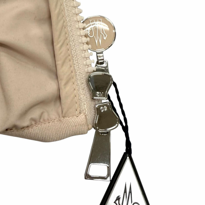 未使用品★MONCLER モンクレール 2023年製 FEGEO フード・ロゴワッペン付 ZIP UP ウインドブレーカー ナイロンジャケット 3 正規品