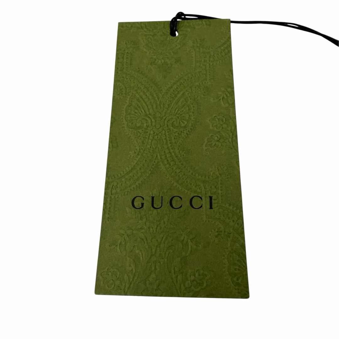 極美品▼GUCCI グッチ 24SS 776596 コットン スパンコール クルーネック ショートスリーブ 半袖Ｔシャツ ホワイト S 伊製 正規品 メンズ