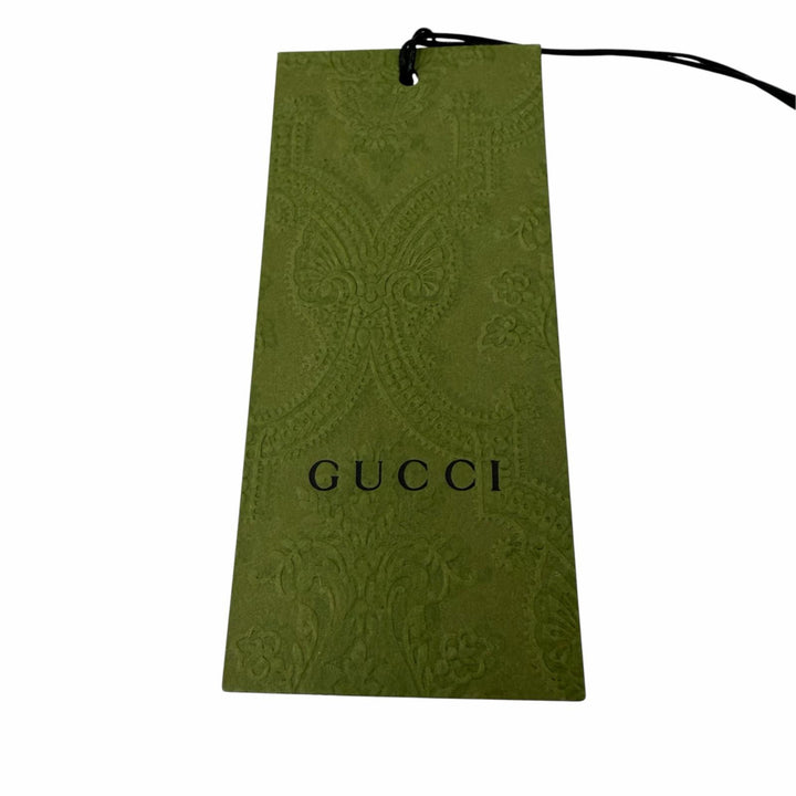 極美品▼GUCCI グッチ 24SS 776596 コットン スパンコール クルーネック ショートスリーブ 半袖Ｔシャツ ホワイト S 伊製 正規品 メンズ