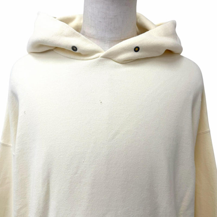 未使用品□VISVIM ビズビム 24SS 0124105010020 AMPLUS SB HOODIE P.O. CRASH コットン パーカー ライトイエロー 4 日本製 正規品 メンズ