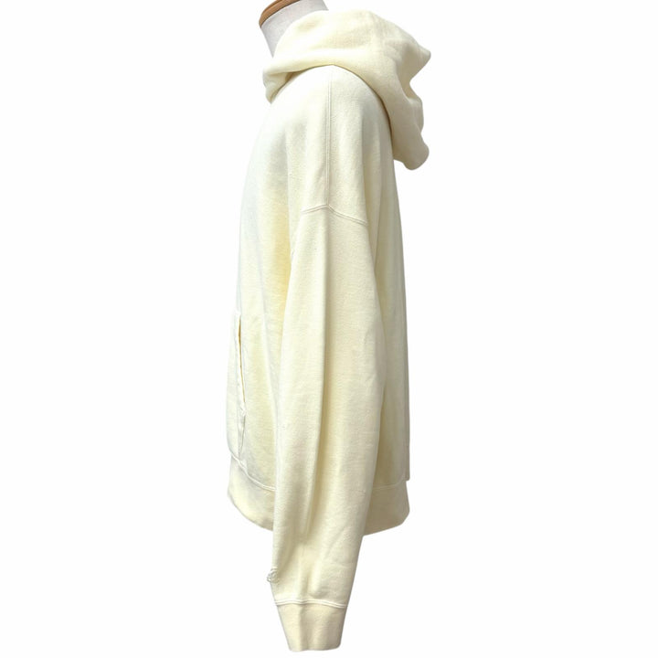 未使用品□VISVIM ビズビム 24SS 0124105010020 AMPLUS SB HOODIE P.O. CRASH コットン パーカー ライトイエロー 4 日本製 正規品 メンズ