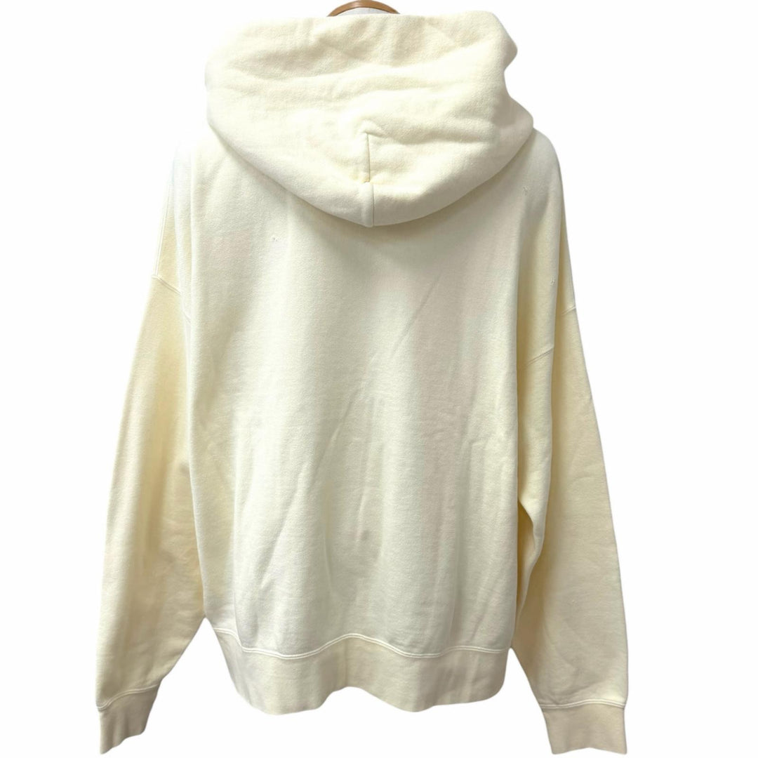 未使用品□VISVIM ビズビム 24SS 0124105010020 AMPLUS SB HOODIE P.O. CRASH コットン パーカー ライトイエロー 4 日本製 正規品 メンズ