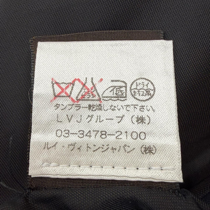 美品▼LOUIS VUITTON ルイヴィトン ウール65% ストライプ 2ピース シングルスーツ セットアップ ネイビー 44 イタリア製 正規品 メンズ