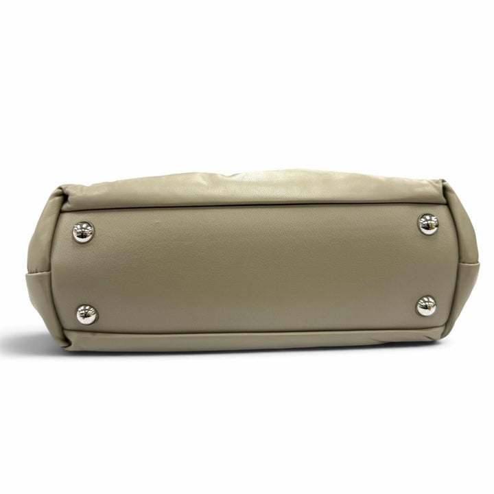 美品☆Maison Margiela 11 メゾンマルジェラ11 S56WD0133 GLAM SLAM SHOPPING SMALL グラムスラム トートバッグ レザー グレー 保存袋付