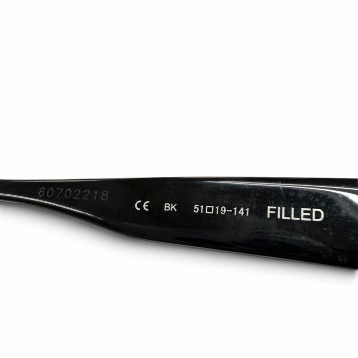 良品▼CHROME HEARTS クロムハーツ FILLED フィールド 925 BSフレア ウェリントン アイウェア サングラス 51□19-141 重量42.67g メンズ