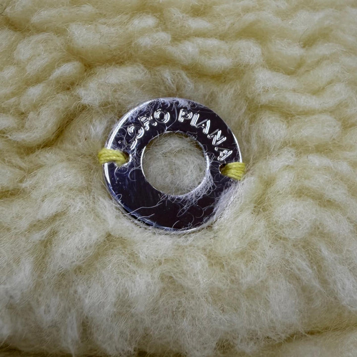 美品☆Loro Piana ロロピアーナ カシミヤ シルク Zita Reversible リバーシブル バケットハット イエロー L イタリア製 レディース