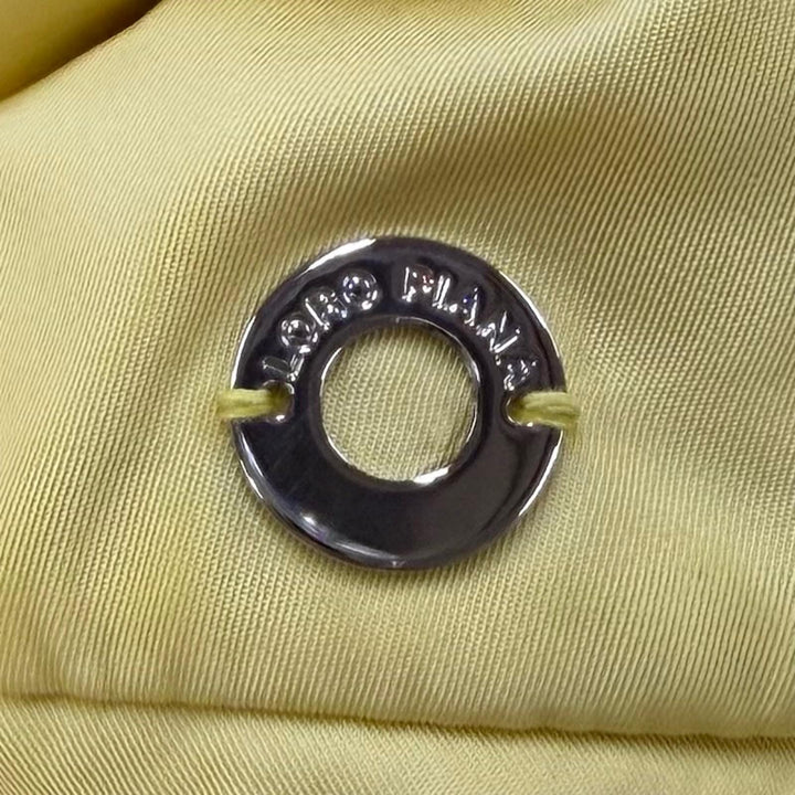 美品☆Loro Piana ロロピアーナ カシミヤ シルク Zita Reversible リバーシブル バケットハット イエロー L イタリア製 レディース