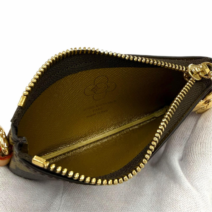 未使用品☆LOUIS VUITTON ルイヴィトン M15338 レザー ヴィヴィエンヌウィンターホリデー ポーチ付 フォンホルダー スマホアクセサリー