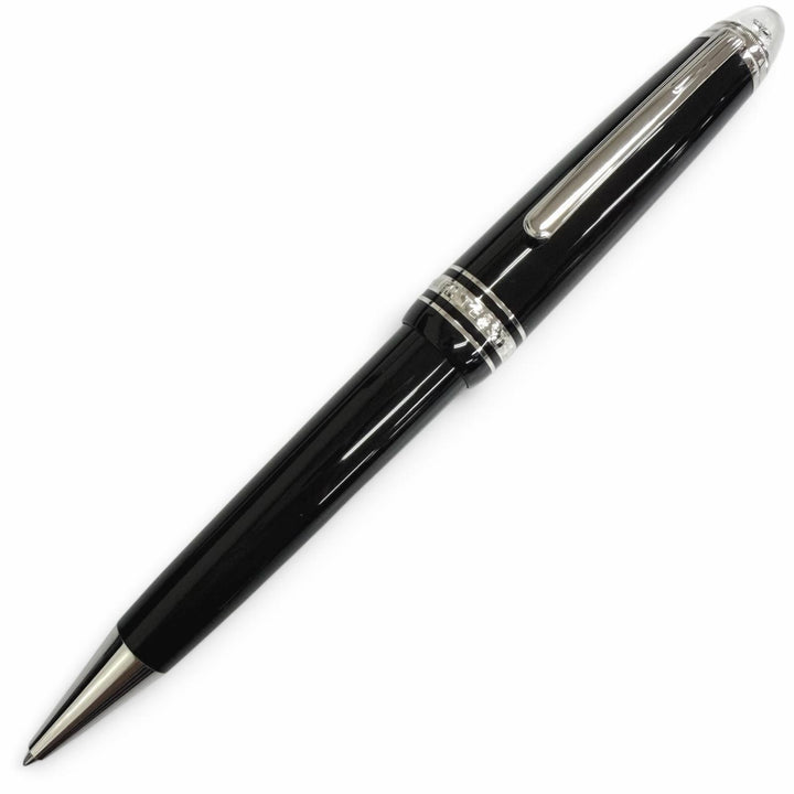 極美品□MONTBLANC モンブラン マイスターシュテュック ル・グラン ダイヤモンド プラチナライン ボールペン ドイツ製 メンズ 筆記確認済