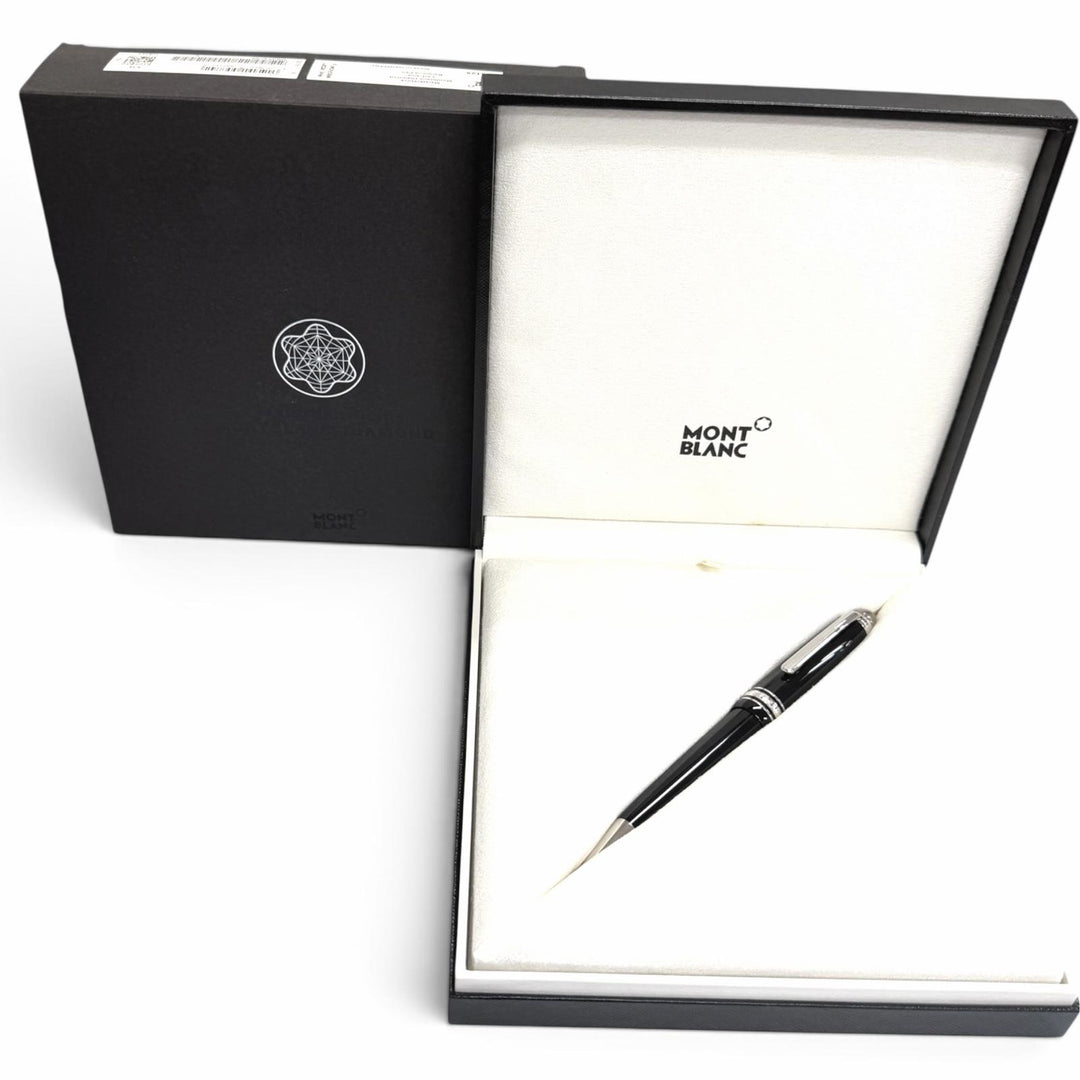 極美品□MONTBLANC モンブラン マイスターシュテュック ル・グラン ダイヤモンド プラチナライン ボールペン ドイツ製 メンズ 筆記確認済