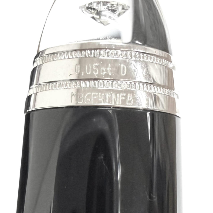 極美品□MONTBLANC モンブラン マイスターシュテュック ル・グラン ダイヤモンド プラチナライン ボールペン ドイツ製 メンズ 筆記確認済