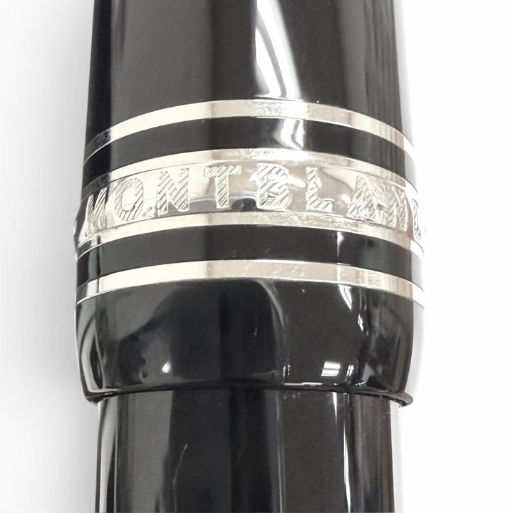 極美品□MONTBLANC モンブラン マイスターシュテュック ル・グラン ダイヤモンド プラチナライン ボールペン ドイツ製 メンズ 筆記確認済