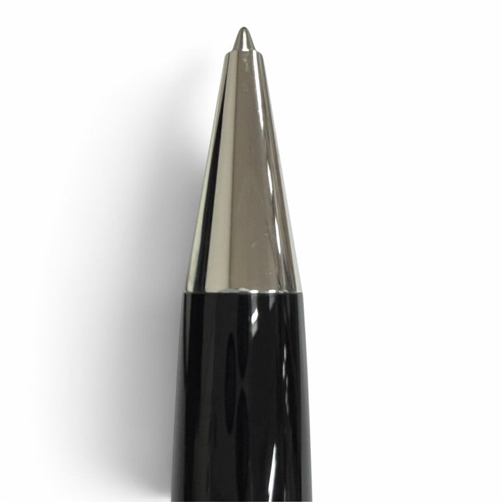 極美品□MONTBLANC モンブラン マイスターシュテュック ル・グラン ダイヤモンド プラチナライン ボールペン ドイツ製 メンズ 筆記確認済