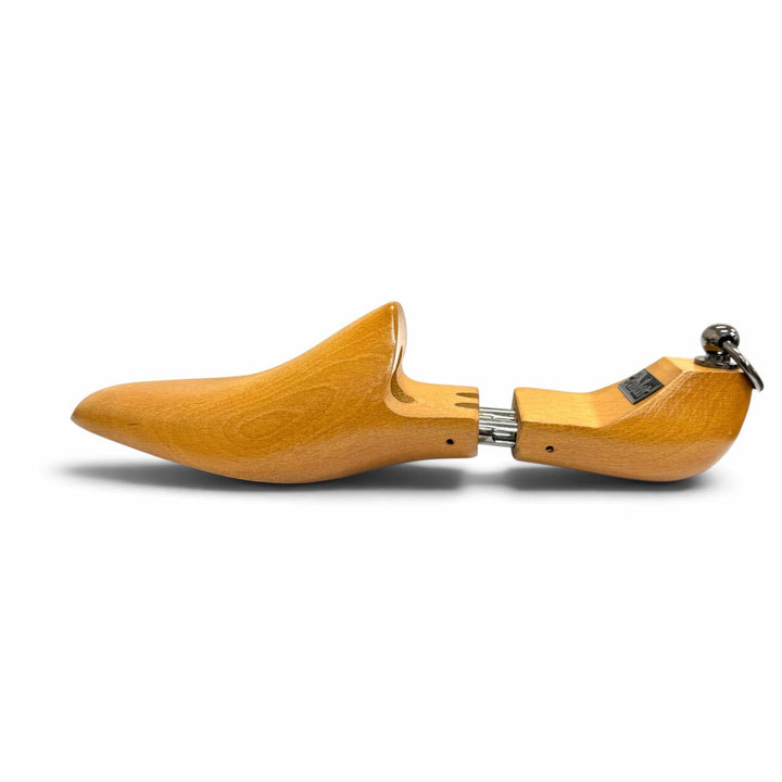 【ドンドン見直し】美品□Berluti ベルルッティ ウッド ナチュラル ロゴプレート付き シューキーパー シューツリー ブラウン 8 メンズ