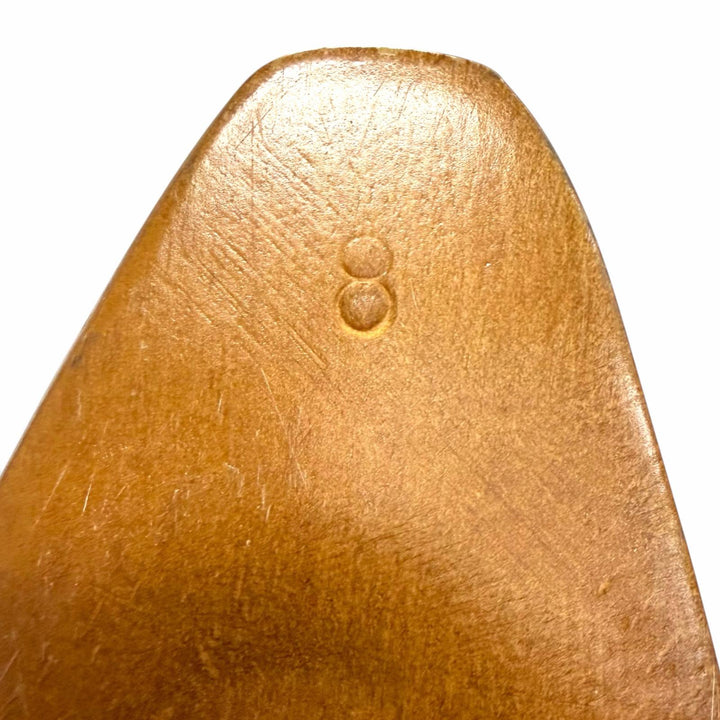 【ドンドン見直し】美品□Berluti ベルルッティ ウッド ナチュラル ロゴプレート付き シューキーパー シューツリー ブラウン 8 メンズ