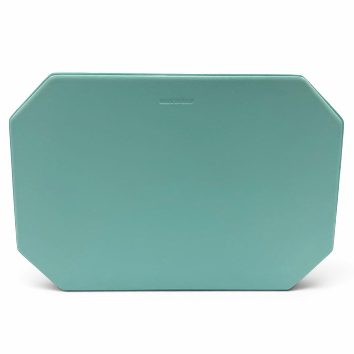 未使用品☆TIFFANY&amp;Co. ティファニー ファセット カスタム ジュエリー ボックス ミディアム レザー 日本限定 鍵付 ブルー 箱・保存袋付き