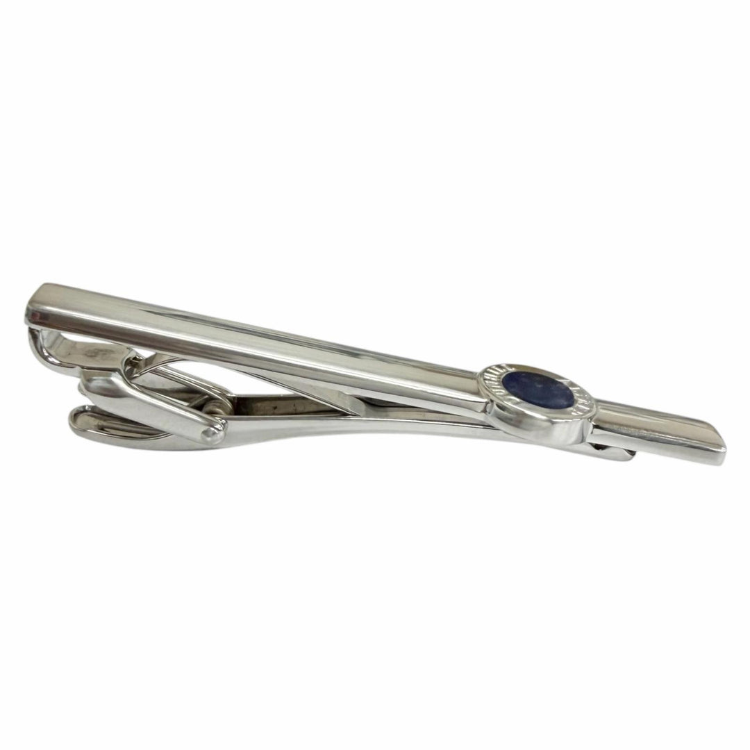 美品□Dunhill ダンヒル SV925 ラピスラズリ カフスボタン カフリンクス ネクタイピン セット シルバー 重量27g メンズ ケース付き