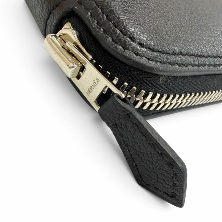 極美品△HERMES エルメス シルキーポップ ボルデュックチェック レザー使い ブッフルスキッパー トートバッグ エコバッグ ブラック 箱付