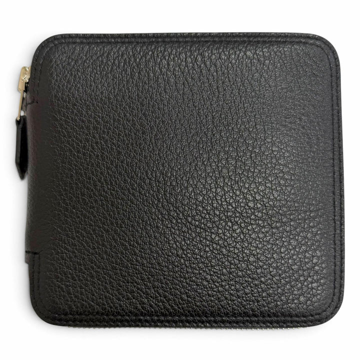 極美品△HERMES エルメス シルキーポップ ボルデュックチェック レザー使い ブッフルスキッパー トートバッグ エコバッグ ブラック 箱付