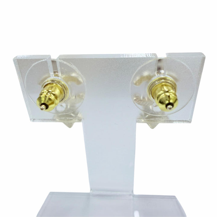 美品☆CHANEL シャネル B25P ABF183 ココマーク スター クリスタルビジュー アクセサリー ピアス ゴールド ピンク イタリア製 レディース