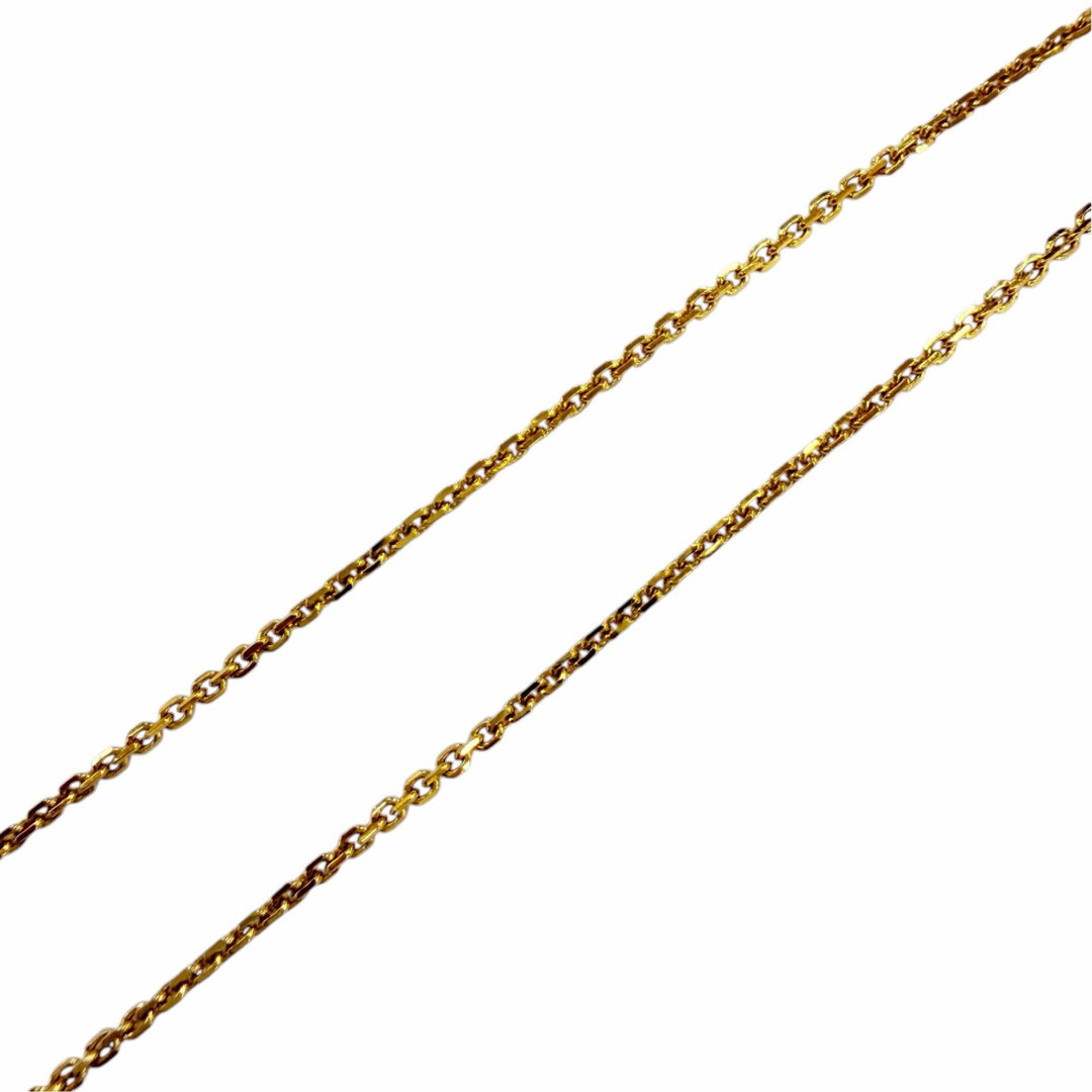 美品☆DIOR ディオール N1033CDLCY Clair D Lune クレールディリュヌ ネックレス エコパール・ラインストーン ゴールド 箱・保存袋付き