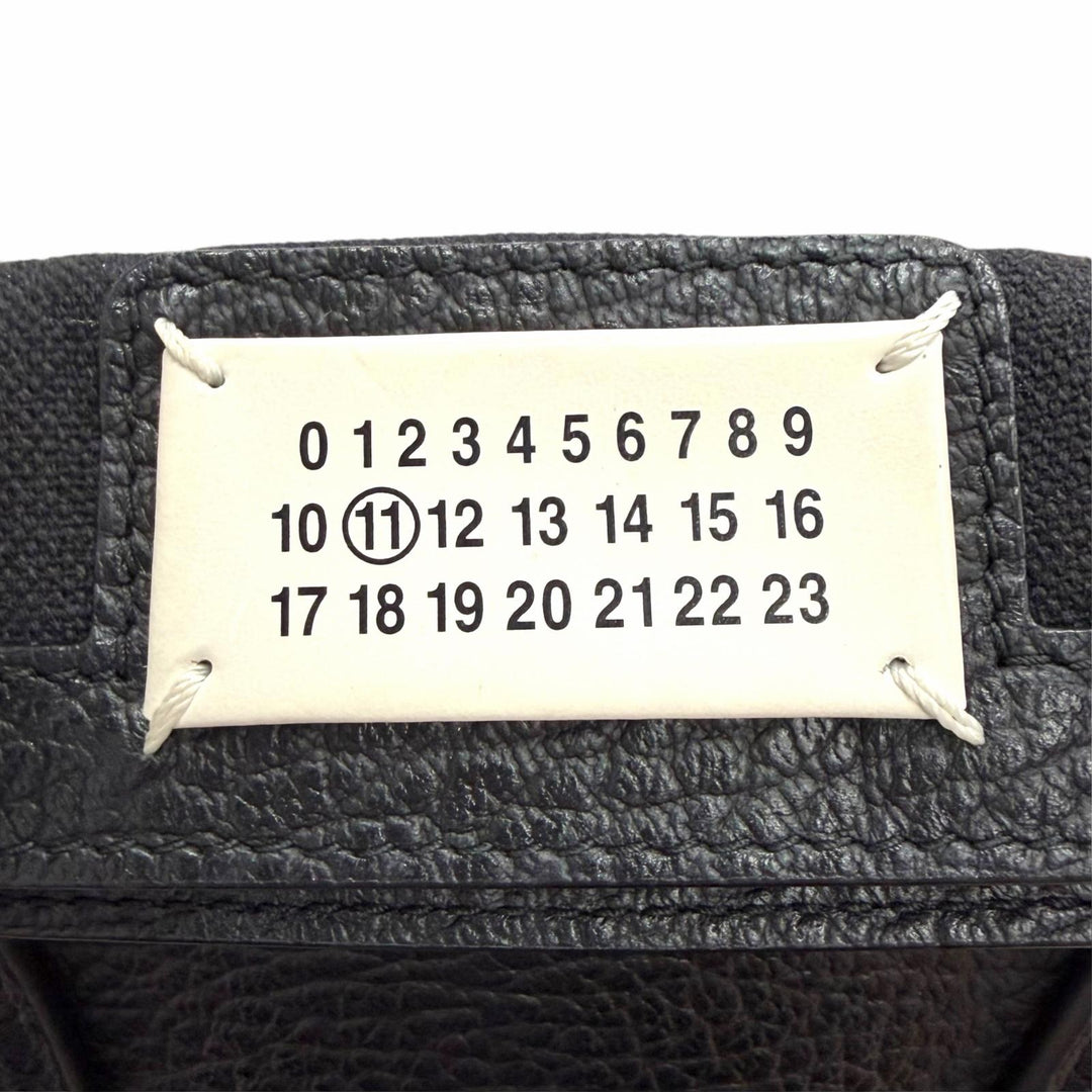 良品△Maison Margiela 11 メゾンマルジェラ11 S56WG0081 5AC マイクロ レザー 2WAY チェーン ハンド ショルダーバッグ 定価299200円