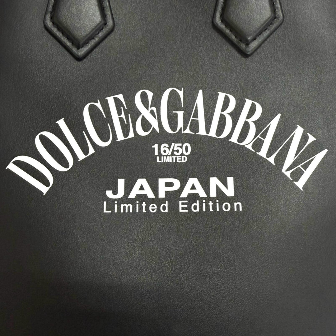 極美品□DOLCE&amp;GABBANA ドルチェ＆ガッバーナ BM2123 レザー 日本限定品 スモールクロスボディバッグ ミニトートバッグ 定価262900円